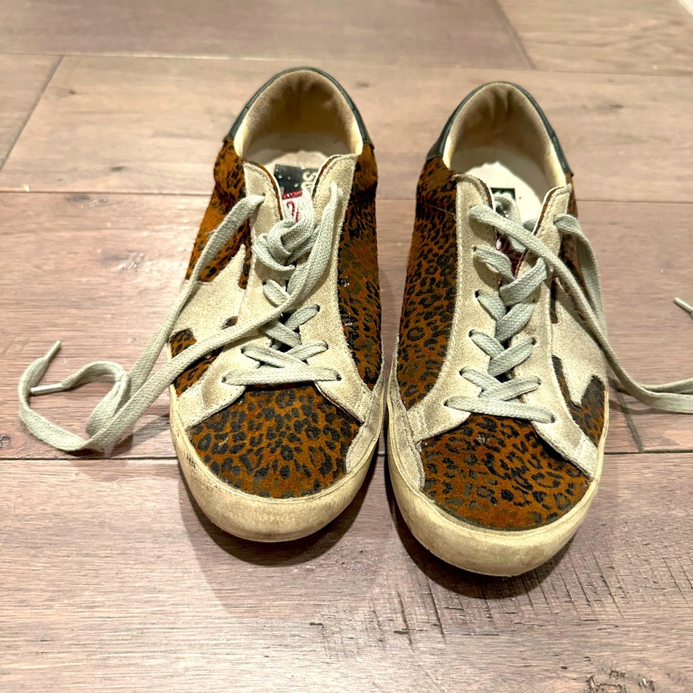 Animal print Golden Goose Superstar Sneakers